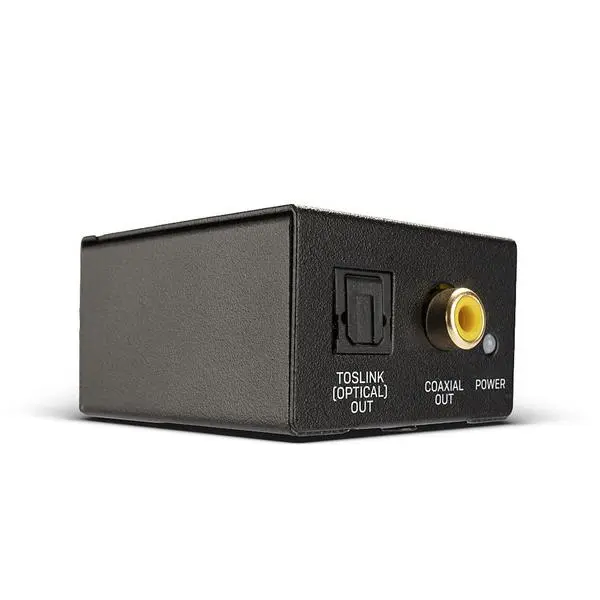 LINDY Конвертор на звук, аналогов към цифров, RCA към TosLink (Optical) & Coaxial - LNY-70309