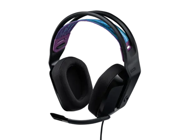 Геймърски слушалки с микрофон Logitech G335 981-000978 - черни (v)