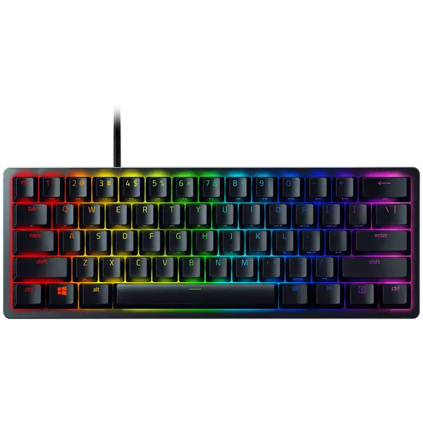 Huntsman V3 Pro Mini - US Layout, Gaming Keyboard, Analog Optical Switch Gen-2, 60% size - RZ03-04990100-R3M1