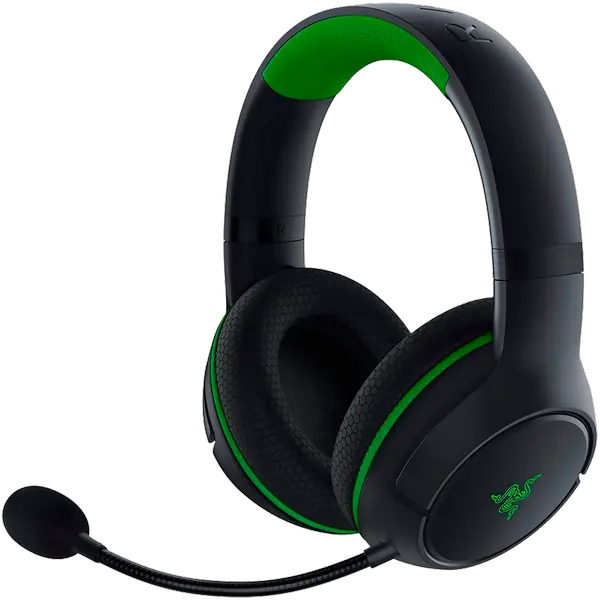 Razer Kaira for Xbox - Black, Xbox Wireless Headset (via Xbox Wireless Adapter for Windows 10) - RZ04-03480100-R3M1