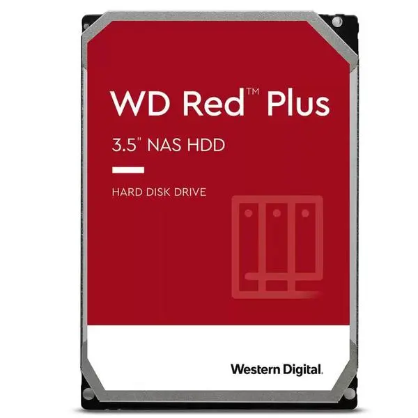 Хард диск WD Red Plus, 12TB, 256MB Cache, SATA3 6Gb/s