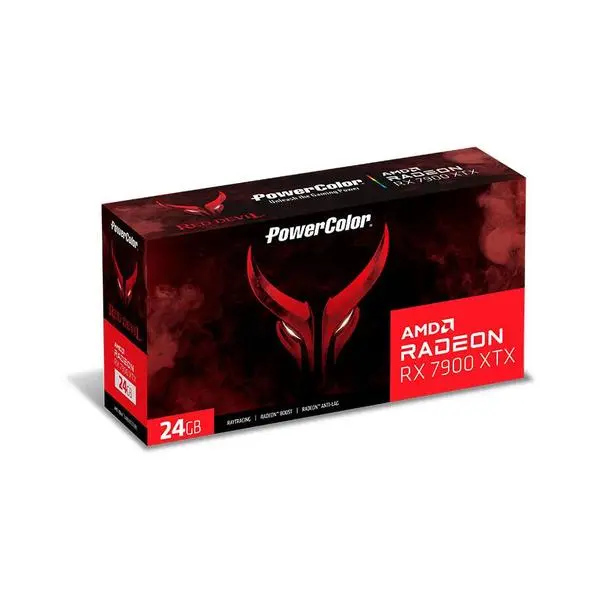 Powercolor Radeon RX7900XTX Red Devil 24GB GDDR6 HDMI 3xDP -  (A)   - RX7900XTX 24G-E/OC (8 дни доставкa)