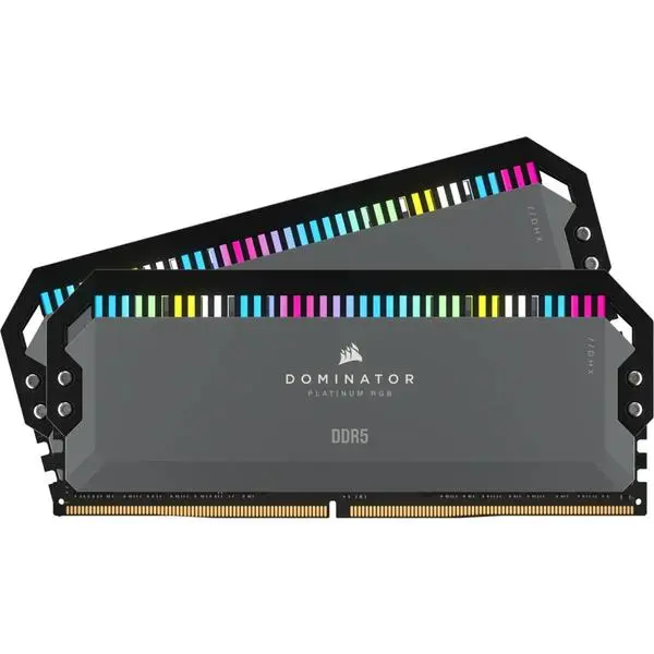 Corsair Dominator Platinum RGB Black 32GB(2x16GB) DDR5 PC5-48000 6000MHz CL36 CMT32GX5M2D6000Z36 AMD EXPO