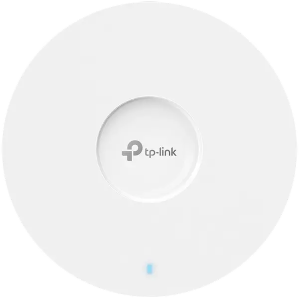 TP-Link EAP613 AX1800 Ceiling Mount Dual-Band Wi-Fi 6 Access Point, 1 x Gigabit RJ45 Port,574Mbps at  2.4 GHz + 1201 Mbps at 5 GHz, 802.3at POE and 12V DC (Power Adapter is not included), 2xInternal Antennas, MU-MIMO, Seamless Roaming, Band Steering 