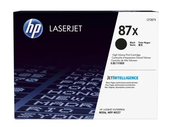 HP 87X High Yield Black Original LaserJet Toner Cartridge (CF287X) - CF287X