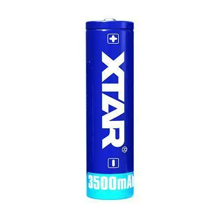 Акумулаторна батерия XTAR за фенери 18650 със защита , 3500mAh, Li-ion - XTAR-BL-CR18650-3500PCM