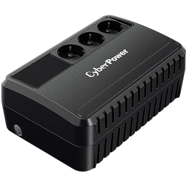 CyberPower UPS с AVR, 650VA/360W, Line-Interactive, 3x Schuko, Runtime at 90W ( min ):18, Surge and Spike protection; GreenPower UPS; BU650EG - BU650EG