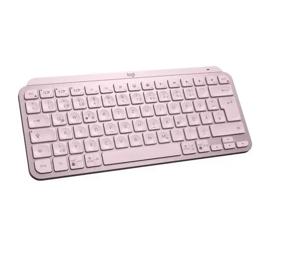 Logitech MX Keys Mini Minimalist Wireless Illuminated Keyboard - ROSE - US Intl - 920-010500