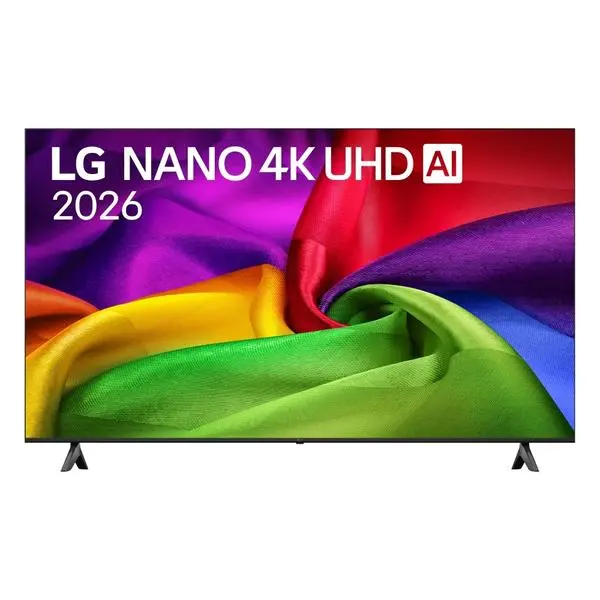 LG  65" 4K HDR UHD, 3840x2160, DVB-T2/C/S2, AI Alpha 7, HDR 10, webOS 26, ThinQ AI, VRR, ALLM, HGiG, WiFi - 65NU800B3LA