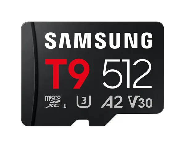 SAMSUNG T9 MicroSD UHS-I - 512GB, SAM-SDM-MH512TWW