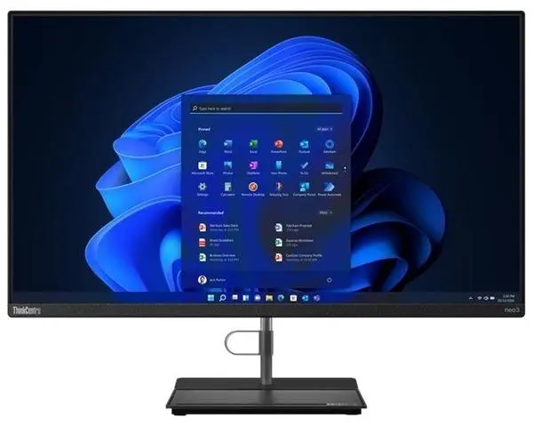 Компютър Lenovo ThinkCentre Neo 30a 27 AIO Intel Core i3-1215U (up to 4.4GHz Intel Core i3-1215U 3.30 GHz, 10 MB cache, 8GB 3200MHz (1x8GB), SSD 256GB M.2 2280 PCIe 4.0x4 NVMe Opal 2.0 - 12CA0011BL