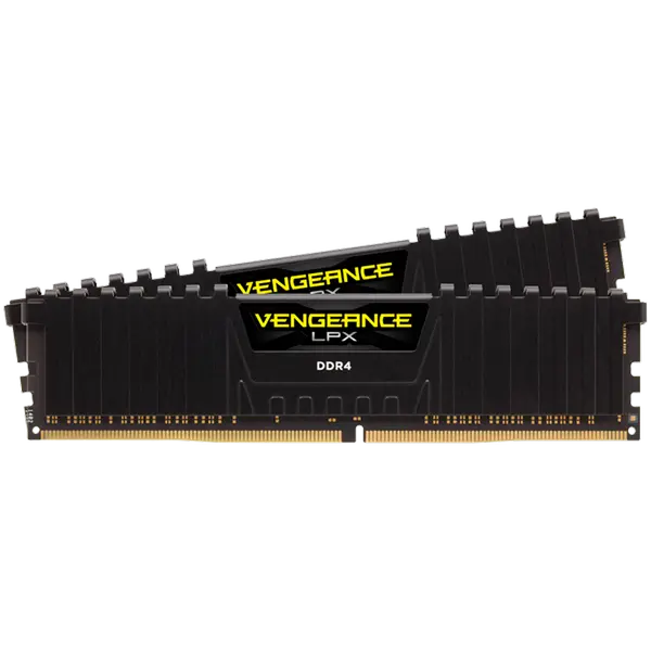 Corsair DDR4, 3600MHz 32GB 2x16GB DIMM, Unbuffered, 18-22-22-42, XMP 2.0 Vengeance LPX Black, 1.35V - CMK32GX4M2D3600C18