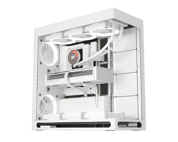 HAVN HAVN кутия Case E-ATX HS 420 Base Edition White - HVN-CA-HS420-05