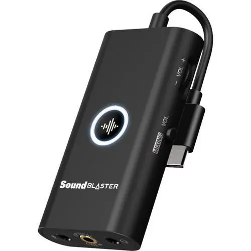 Creative Sound Blaster G3 портативен външен USB-C DAC (Digital-to-Analog Converter) - CREAT-SND-G3