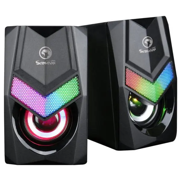 Marvo Marvo тонколони   2.0 6W Rainbow backlight - MARVO-SG-118