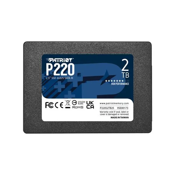 Patriot P220 2TB SATA3 2.5 - P220S2TB25