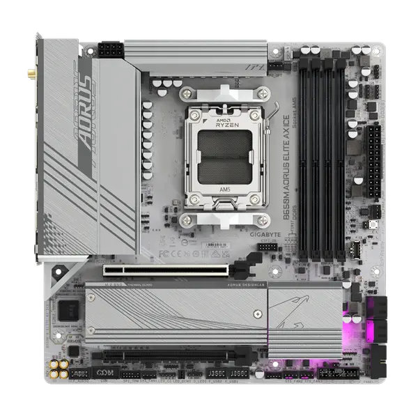 Дънна платка GB B650M A ELITE AX ICE /AM5 - 71836