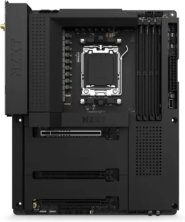 NZXT N7 B650E Black AM5, DDR5, WiFi 6E, PCIe 5.0 - N7-B65XT-B1
