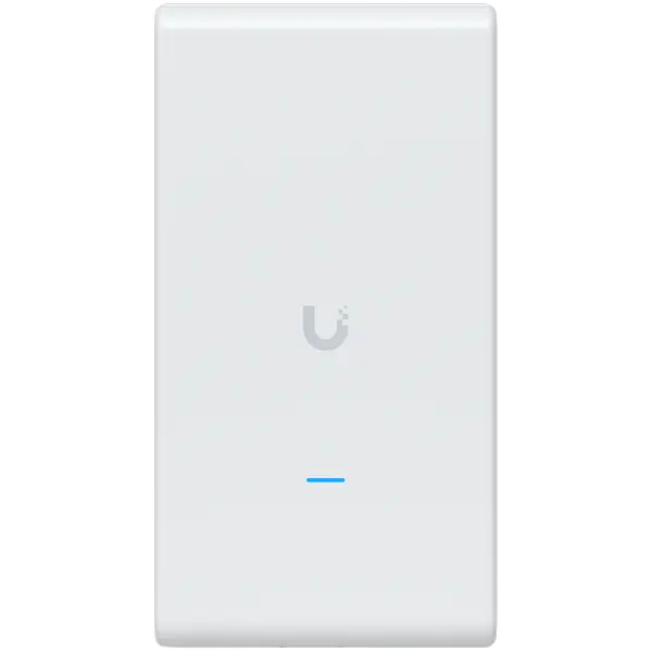 Ubiquiti U6-Mesh-Pro-EU Indoor/outdoor WiFi 6 AP with 4 spatial streams, an integrated super antenna, and a gigabit passthrough port - U6-MESH-PRO-EU