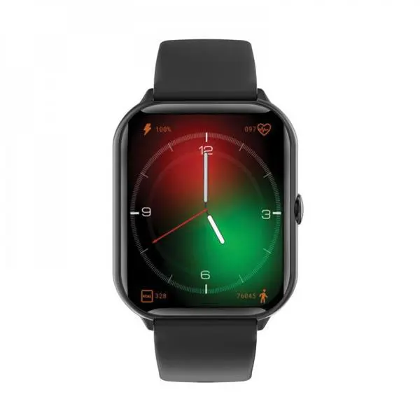 Power box G-35 Black, Smart watch, Display:1.95 inch 240*282 IPS, Rate sensor:HX3602,