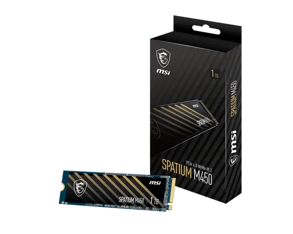 MSI SSD SPATIUM M450 1T PCIE 4