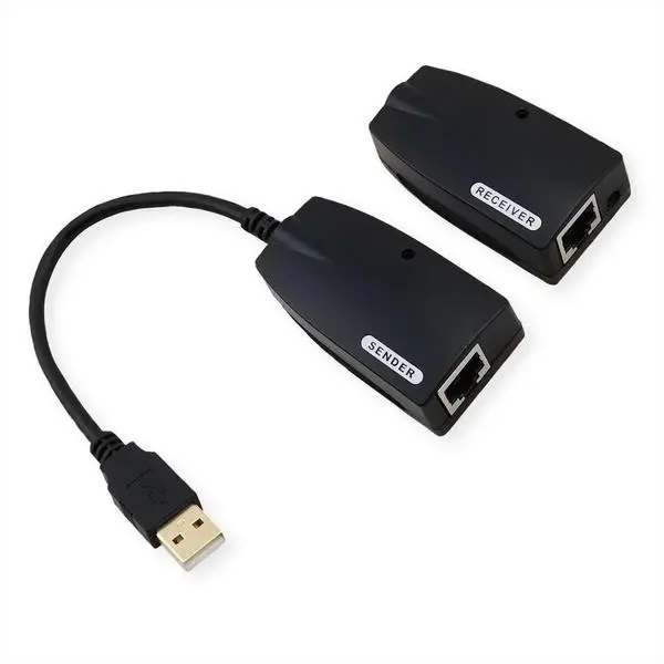 VALUE USB 2.0 удължителен кабел, RJ-45, до 50.0 м - 12.99.1123