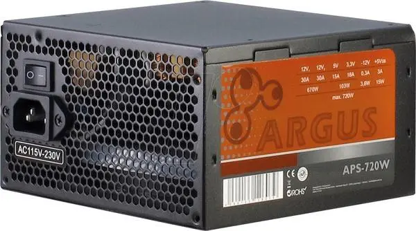 ## Захранване Inter Tech Argus APS-720W, 720W, ATX, 80+ - 88882119