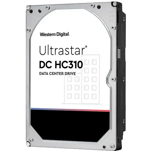 Western Digital Ultrastar DC HDD Server 7K6 (3.5’’, 6TB, 256MB, 7200 RPM, SATA 6Gb/s, 512E SE) HUS726T6TALE6L4