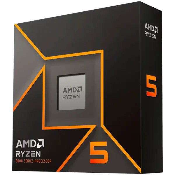 AMD CPU Desktop Ryzen 5 6/12T 9600X  (3.9GHz/5.4GHz,38MB,65W,AM5) box, with Radeon Graphics - 100-100001405WOF