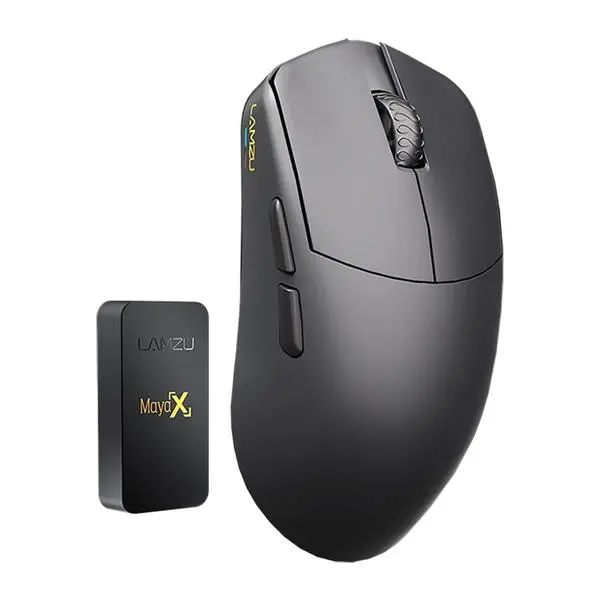 Lamzu Lamzu професионална геймърска мишка MAYA X 8K Wireless Mouse Black - LAMZU-MAYA-X-BLK
