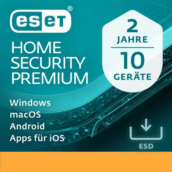 ESET Home Security Premium - 10 User, 2 Years - ESD-DownloadESD -  (К)  - EHSP-N2A10-VAKT-E (8 дни доставкa)