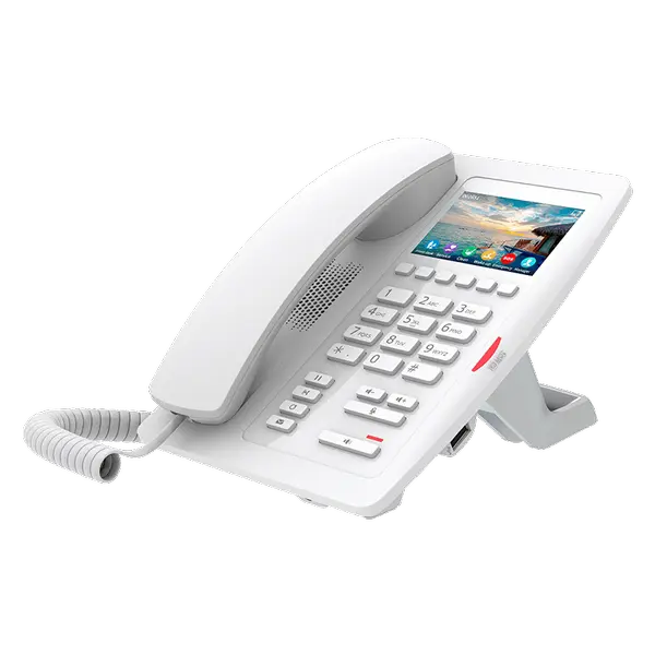 Wi-Fi VoIP телефон Fanvil H5W - бял