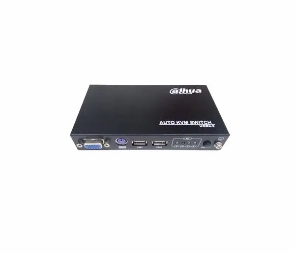 KVM Switch Dahua KVM0801VM-E100, 8-channel, VGA, USB, DH-KVM0801VM-E100