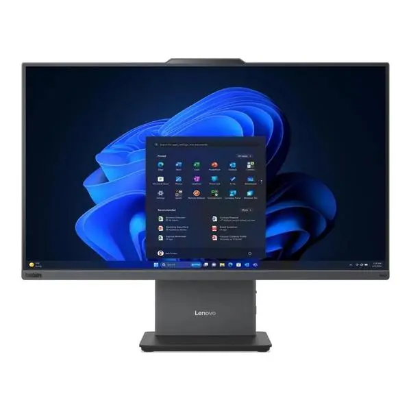 Компютър Lenovo ThinkCentre neo 50a 24 G6 AIO Intel Core Ultra 7 256V Intel Core Ultra 7 265V 2.20 GHz, 12 MB cache, 16GB 8533MHz on board, SSD 512GB M.2 2280 PCIe 4.0x4 NVMe Opal 2.0 - 13QH000EBL