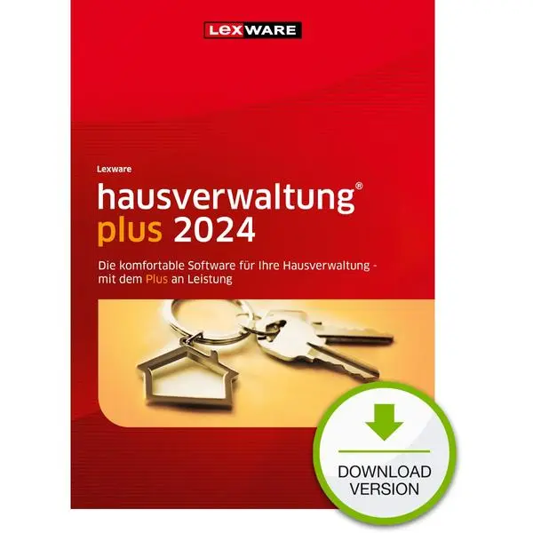 Lexware Hausverwaltung Plus 2024 - 1 Device, ESD-Download ESD -  (К)  - 06456-2016 (8 дни доставкa)