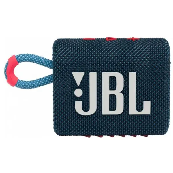 JBL GO 3 BLUP Portable Waterproof Speaker - JBLGO3BLUP