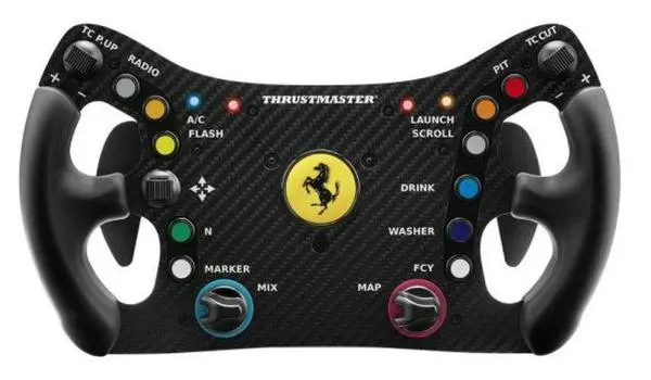 Волан Thrustmaster Ferrari 488 GT3 Wheel Add-On, PC, PS4, PS5, Xbox - THRUST-RW-F488-GT3-ADD