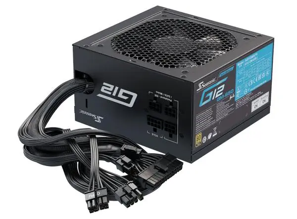 Захранване PSU 650W Gold G12 GM-650 - G12-GM-650 от Seasonic: Мощност и ефективност за вашата игрална машина