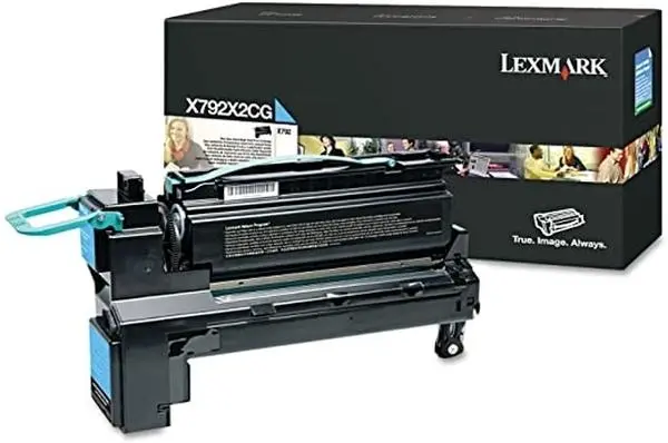 Lexmark X792X2CG X792 Cyan 20K Print Cartridge - X792X2CG
