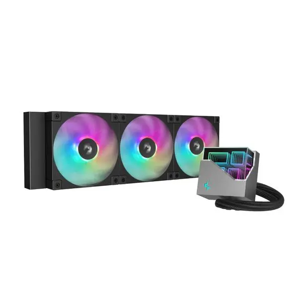 DeepCool DeepCool водно охлаждане Water Cooling LT360 Addressable RGB, Infinity mirror design LGA1851/AM5 - R-LT360-BKAMNC-G-1