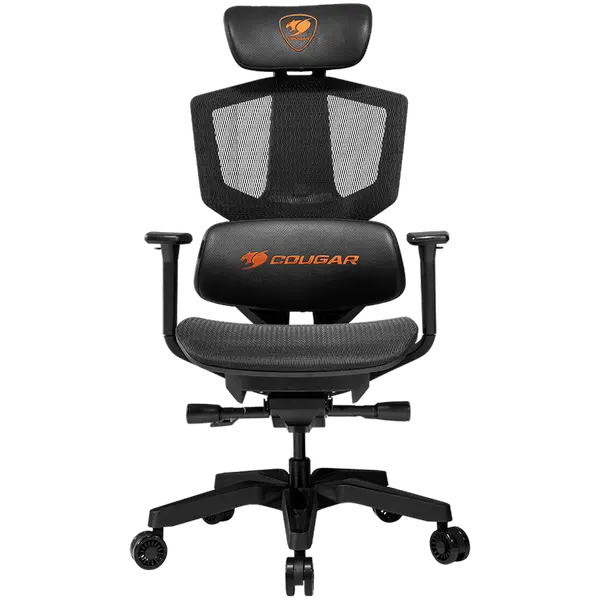 COUGAR ARGO ONE, Gaming Chair, Breathable Elastomeric Mesh, PAFRP Frame, Flexible Reclining Backrest - CG3MARGOS0001