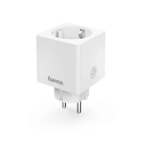 Смарт контакт HAMA Mini, WiFi, Гласов контрол, 176573 - HAMA-176573