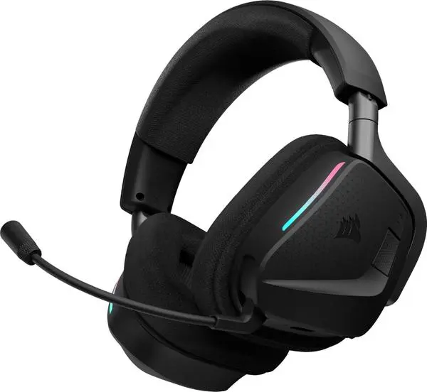 Геймърски безжични слушалки с микрофон Corsair VOID MAX v2 - Carbon - CA-9011388-WW
