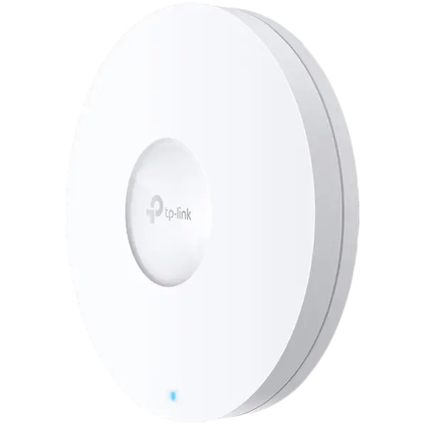 AX3600 Ceiling Mount Dual-Band Wi-Fi 6 Access Point PORT:1?2.5 Gigabit RJ45 PortSPEED:1148Mbps at  2.4 GHz + 2402 Mbps at 5 GHzFEATURE: High Density connectivity?1000+ Clients?, 802.3at POE and 12V DC, 8?Internal Antennas, MU-MIMO, etc. - EAP660HD-V1
