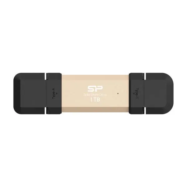Външен SSD Silicon Power DS72 Gold - 1TB - SP001TBUC3S72VPG