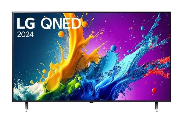 LG  50" 4K QNED HDR Smart TV, 3840x2160, DVB-T2/C/S2, Alpha 5 AI 4K Gen7, HDR 10 PRO, webOS 24 ThinQ - 50QNED80T3A