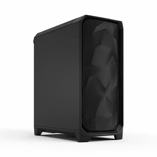 Кутия Fractal Design Meshify 3 Black Solid, EATX/ATX/microATX/Mini-ITX, 2x USB 3.2 Gen 1 Type-A, 1x USB 3.2 Gen 2x2 Type-C, черна, без захранване