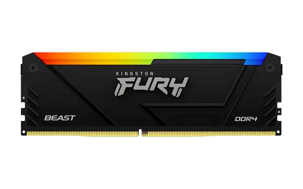 Kingston FURY Beast Black RGB 32GB DDR4 3600MHz CL18 KF436C18BB2A/32 -  KF436C18BB2A/32
