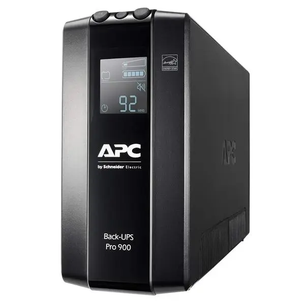 APC Back UPS Pro BR 900VA, 6 Outlets, AVR, LCD Interface - BR900MI