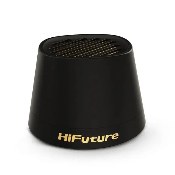 HiFuture Mega S Black, Bluetooth 5.4, MagSafe, 5W Output, Built-in MIC support Handsfree, Pair to Play (TWS Mode), Up to 10 Hours Playtime, Wireless Charge (7.5W-15W), Phone Holder - 6972576182227